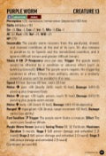 Pathfinder Second Edition - Bestiary Battle Cards