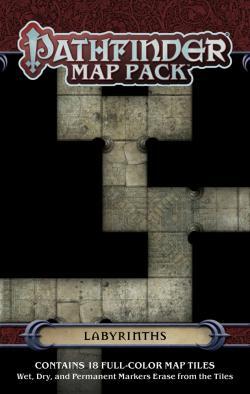 Pathfinder Accessories Map Pack Labyrinths - Good Games