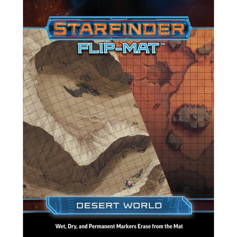 FLIP MAT DESERT WORLD: STARFINDER RPG