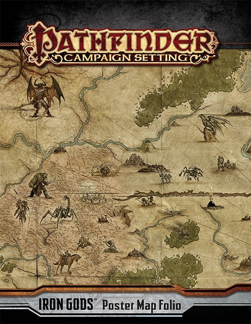 Pathfinder Iron Gods Poster Map Folio - Good Games