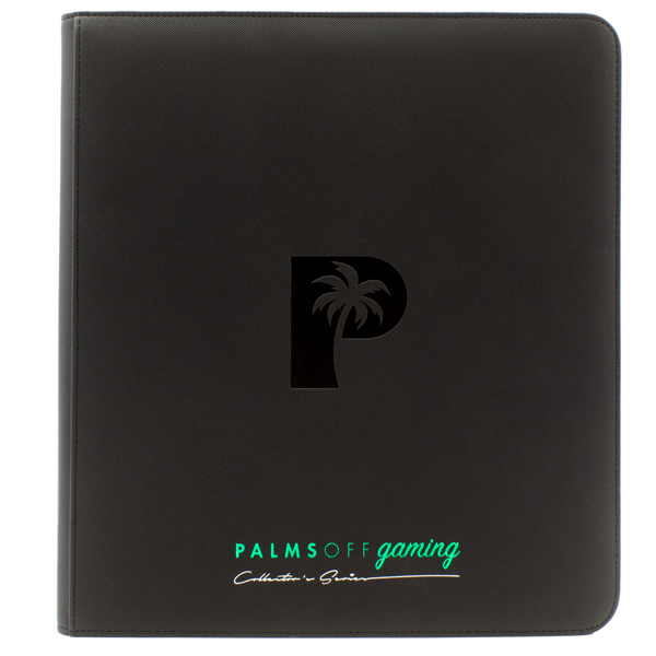 Palms Off Gaming - Limited Edition 12 Pocket Zip Trading Card Binder - Good Games