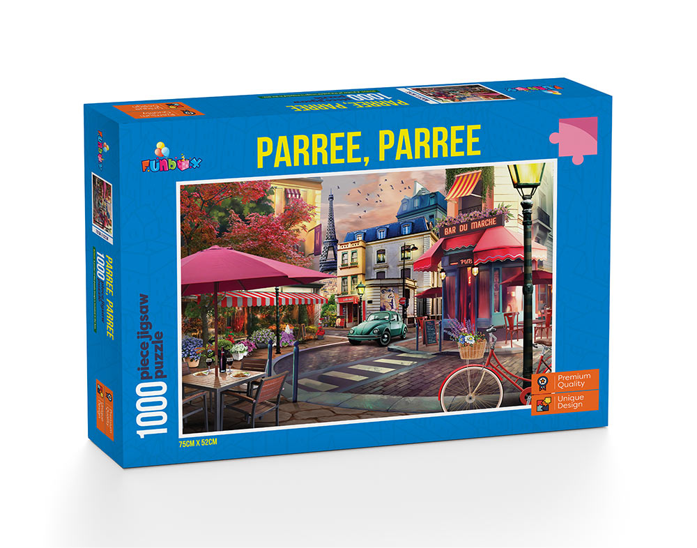 Funbox - Paree Paree Part 1 - 1000 Piece Jigsaw - Good Games