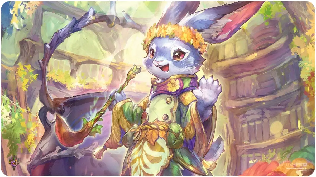 Bloomburrow Playmat for Magic The Gathering - Ms. Bumbleflower