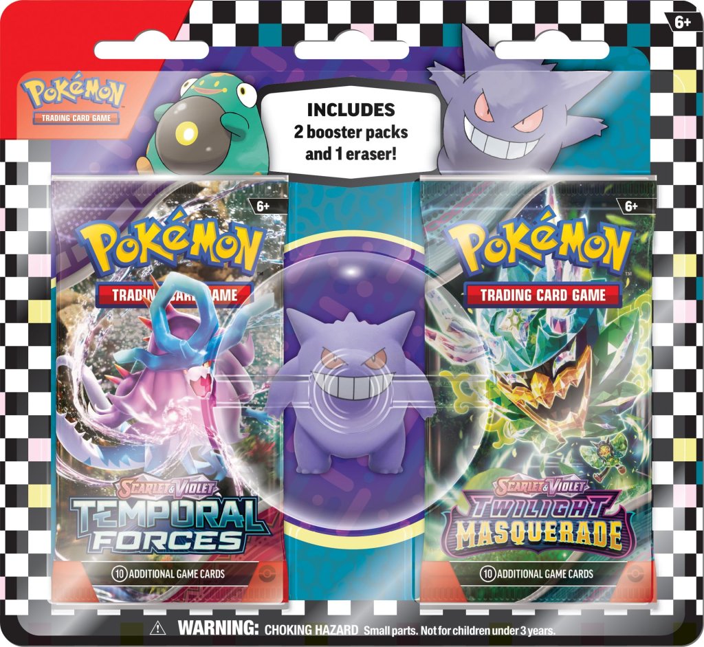 Pokemon TCG - Eraser Blister 2024