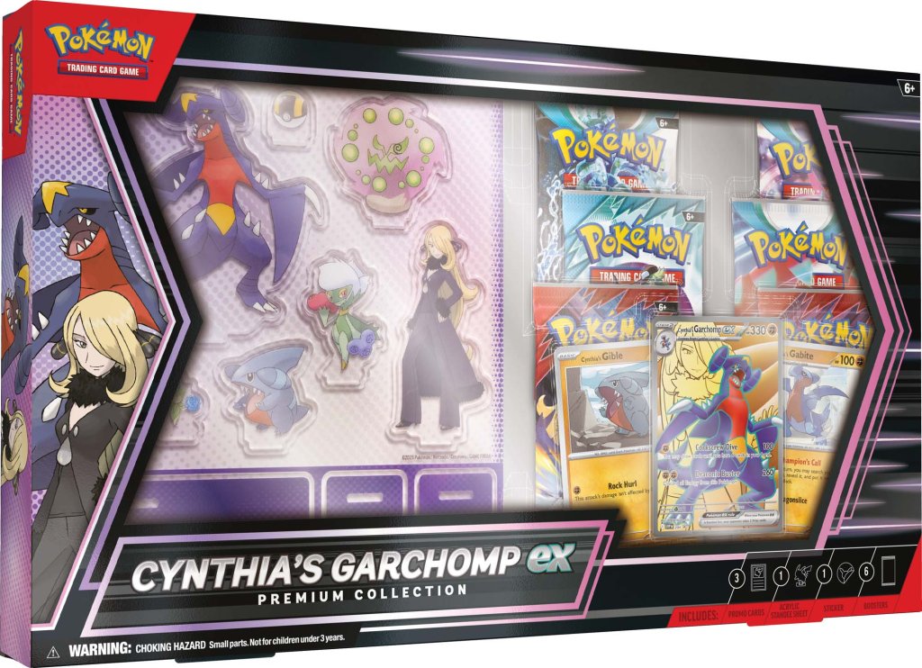 Pokemon TCG Cynthia&#39;s Garchomp ex Premium Collection