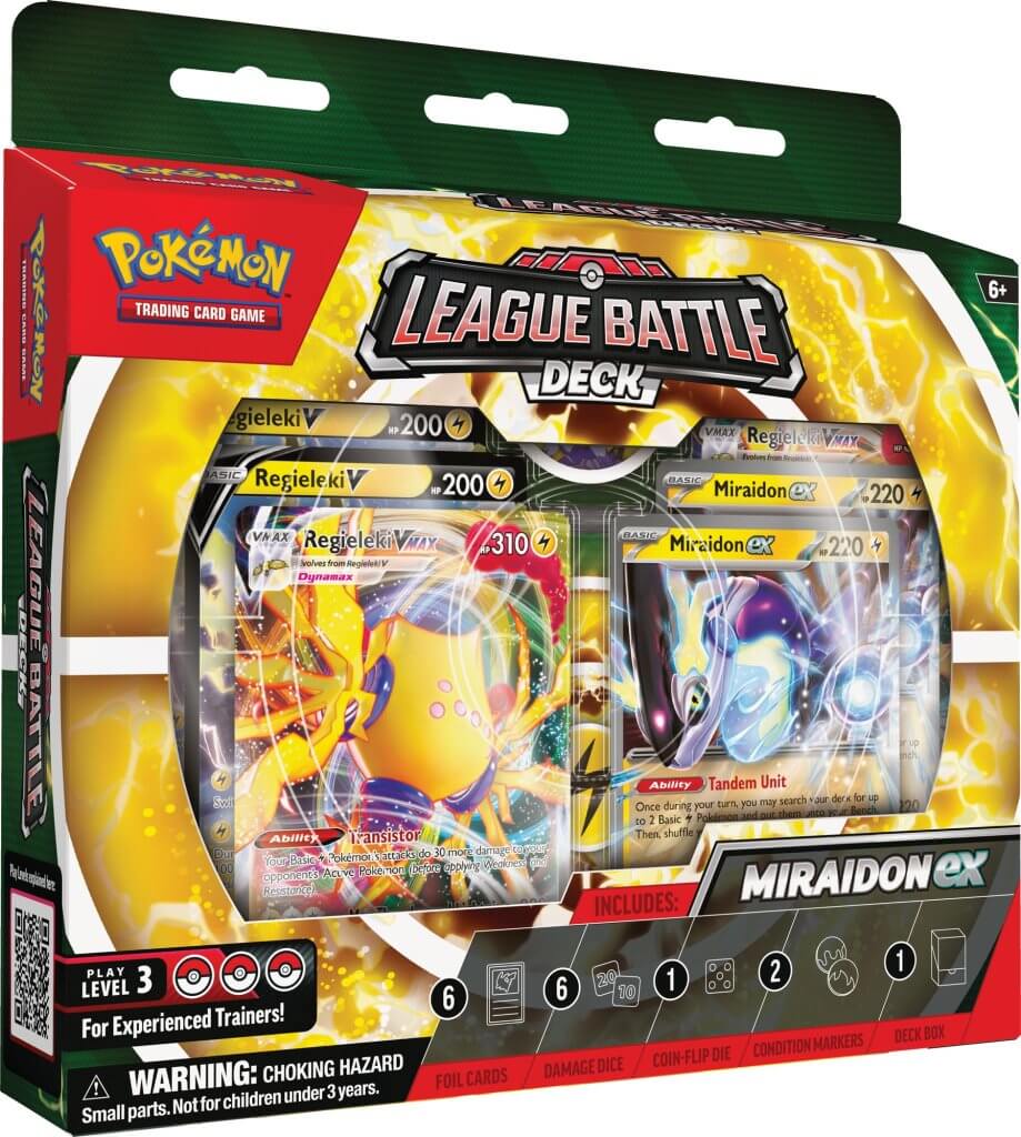 Pokemon TCG - League Battle Deck: Miraidon ex - Good Games