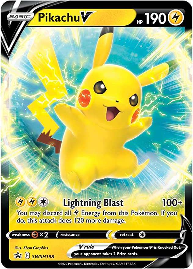 Pokemon TCG - Pikachu V Showcase