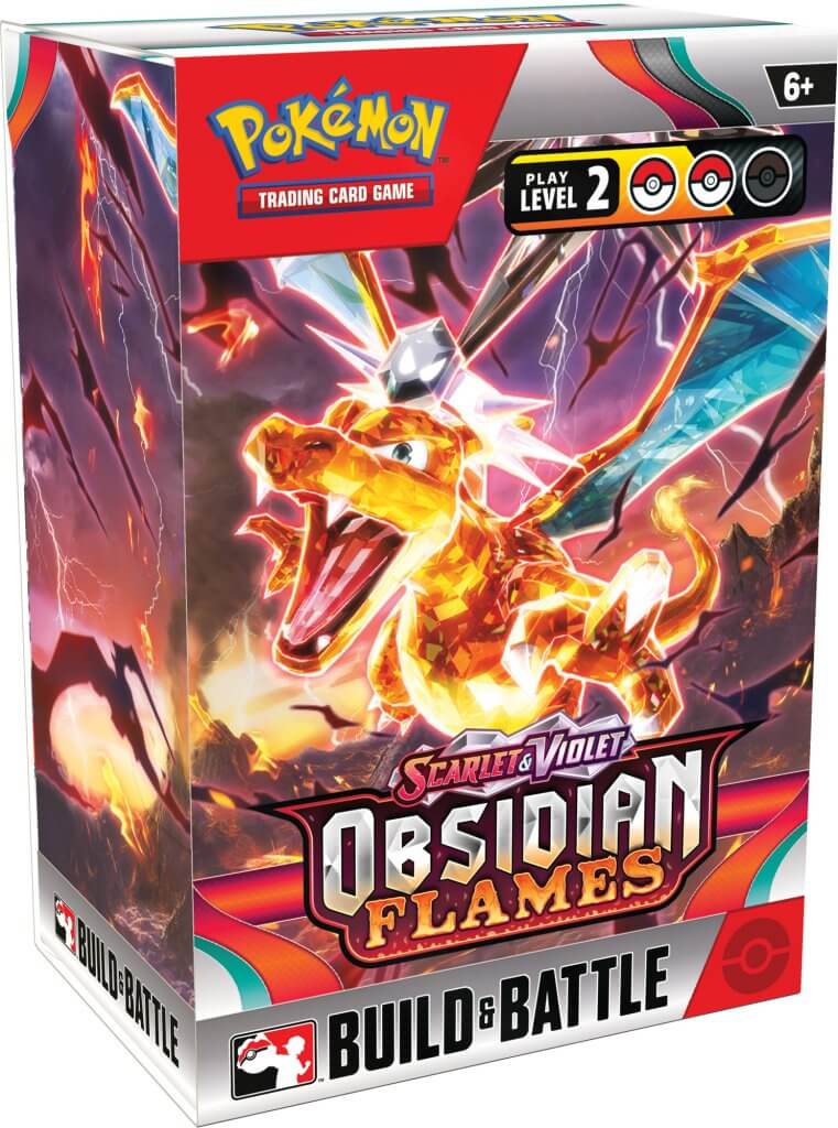 Pokemon TCG - Scarlet &amp; Violet - Obsidian Flames - Build &amp; Battle Box