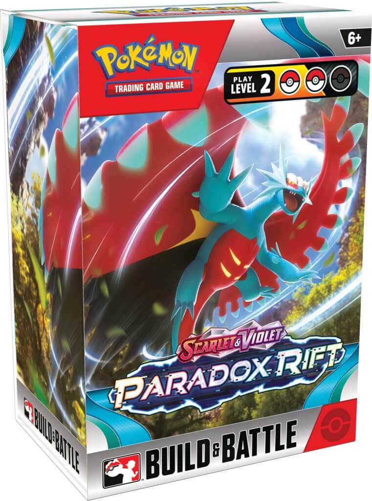 Pokemon TCG - Scarlet &amp; Violet - Paradox Rift Build &amp; Battle Box