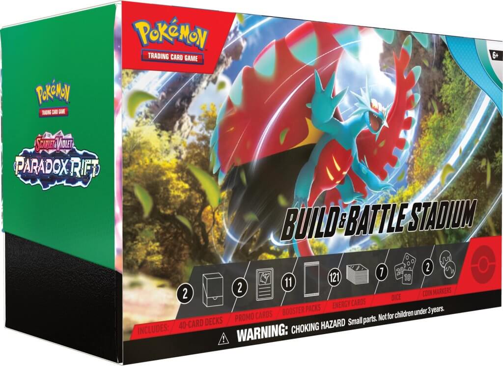 Pokemon TCG - Scarlet &amp; Violet - Paradox Rift Build &amp; Battle Stadium