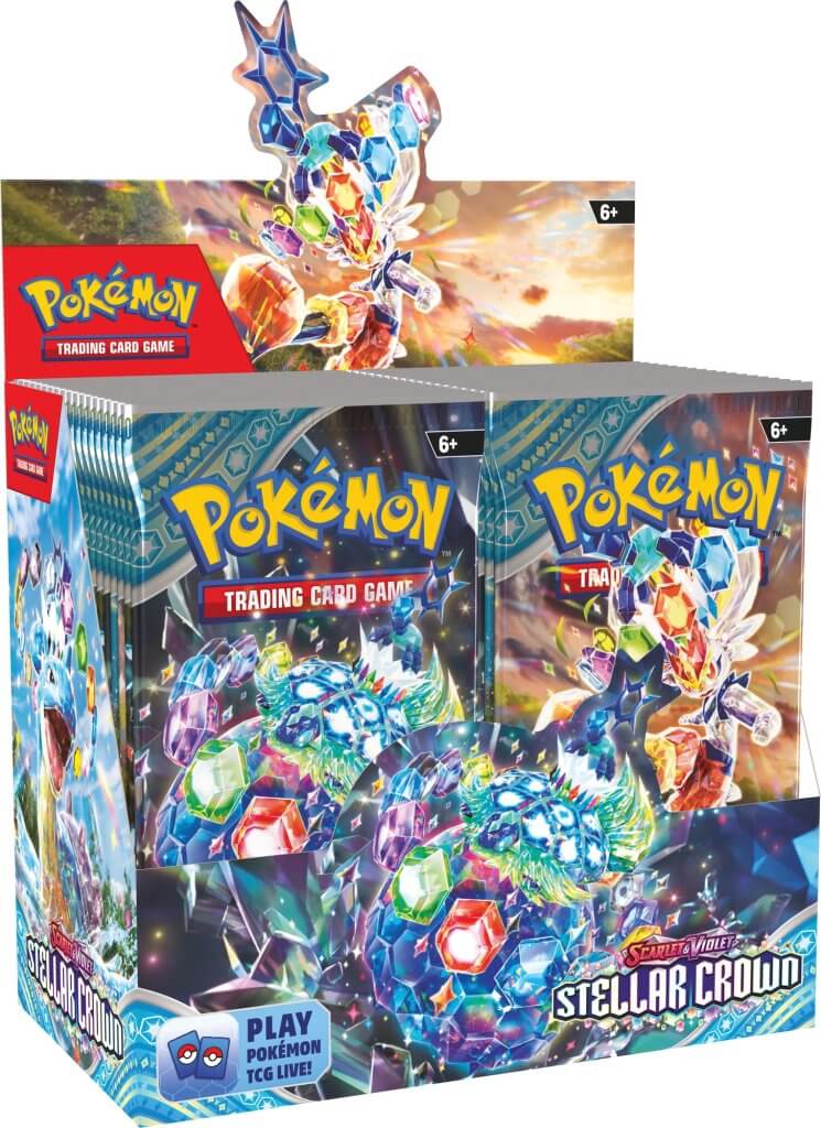 Pokemon TCG - Scarlet & Violet 7 Stellar Crown Booster Box - Good Games
