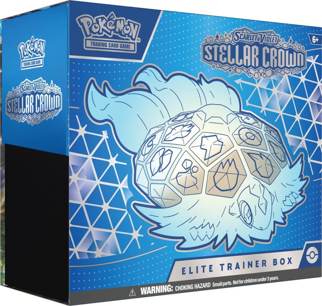 Pokemon TCG - Scarlet & Violet 7 Stellar Crown Elite Trainer Box - Good Games