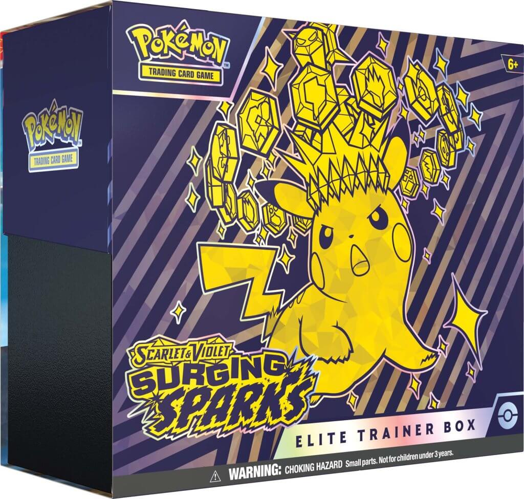 Pokemon TCG - Scarlet & Violet Surging Sparks Elite Trainer Box - Good Games