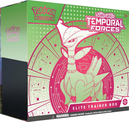 Pokemon TCG - Scarlet & Violet - Temporal Forces Elite Trainer Box - Good Games
