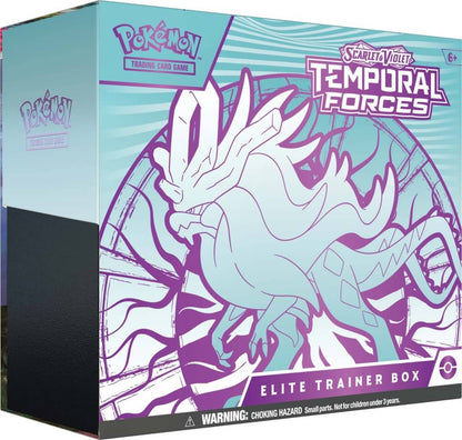 Pokemon TCG - Scarlet & Violet - Temporal Forces Elite Trainer Box - Good Games