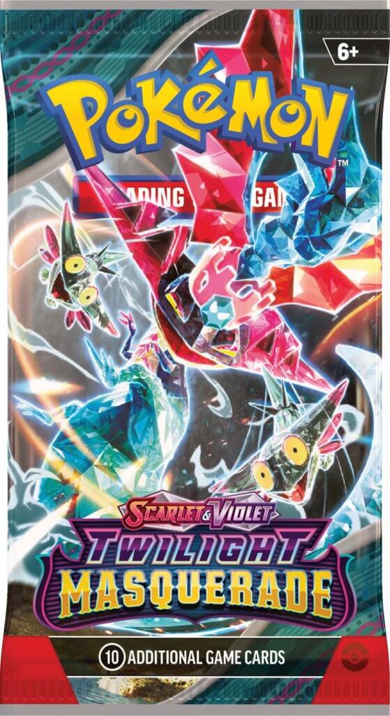 Pokemon TCG - Scarlet &amp; Violet Twilight Masquerade Booster Pack - Good Games