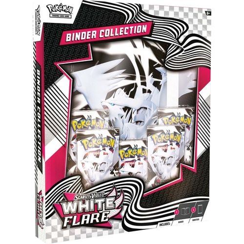 Pokémon TCG: Scarlet &amp; Violet White Flare Binder Collection - Good Games