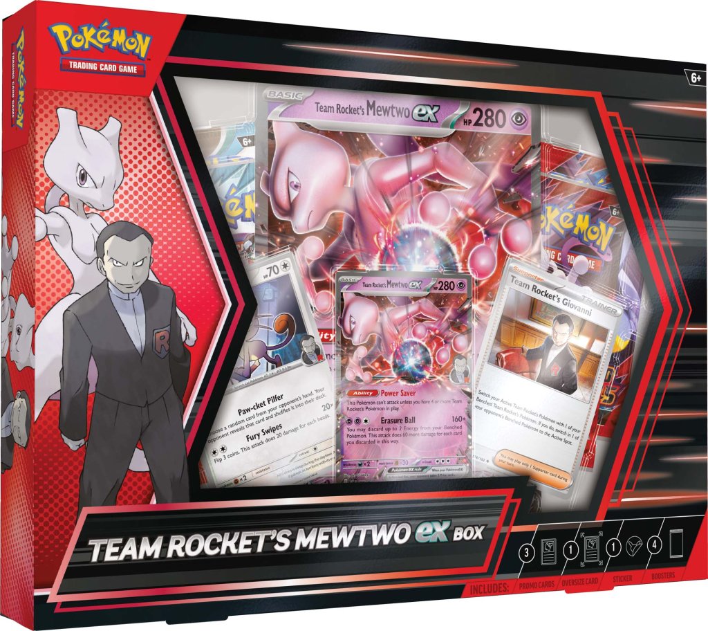 Pokemon TCG Team Rocket&#39;s Mewtwo ex Box - Good Games