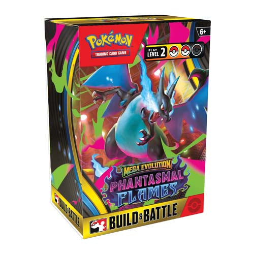 Pokémon TCG Phantasmal Flames Build and Battle Box