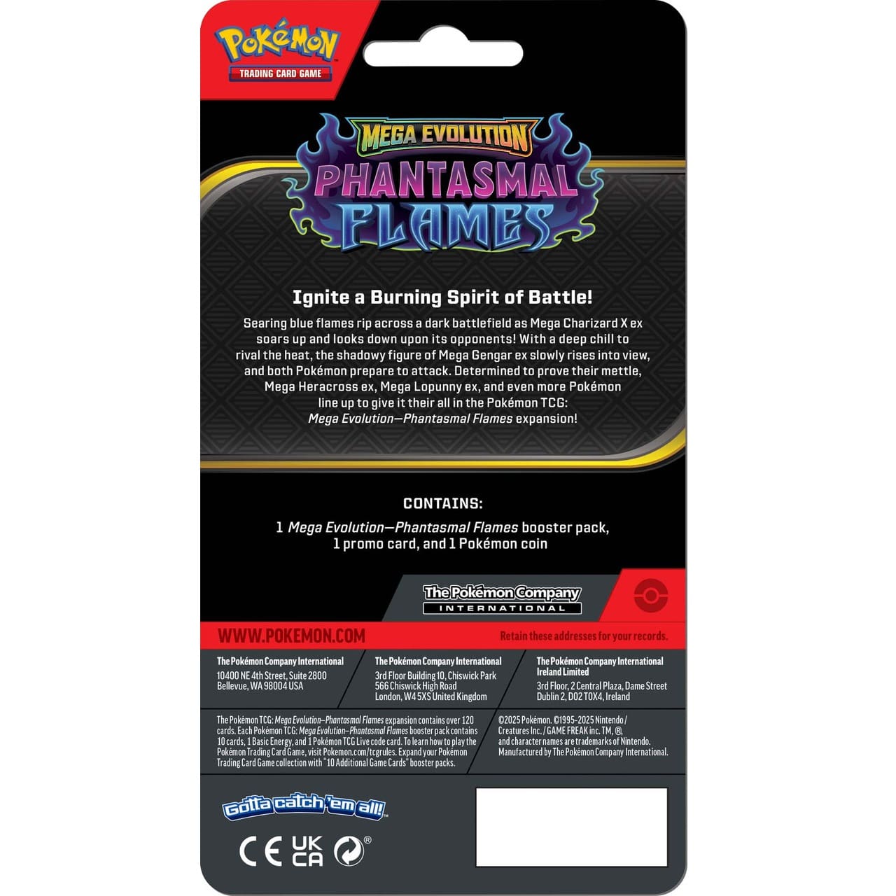 Pokemon TCG Phantasmal Flames Checklane Blister - Cottonee