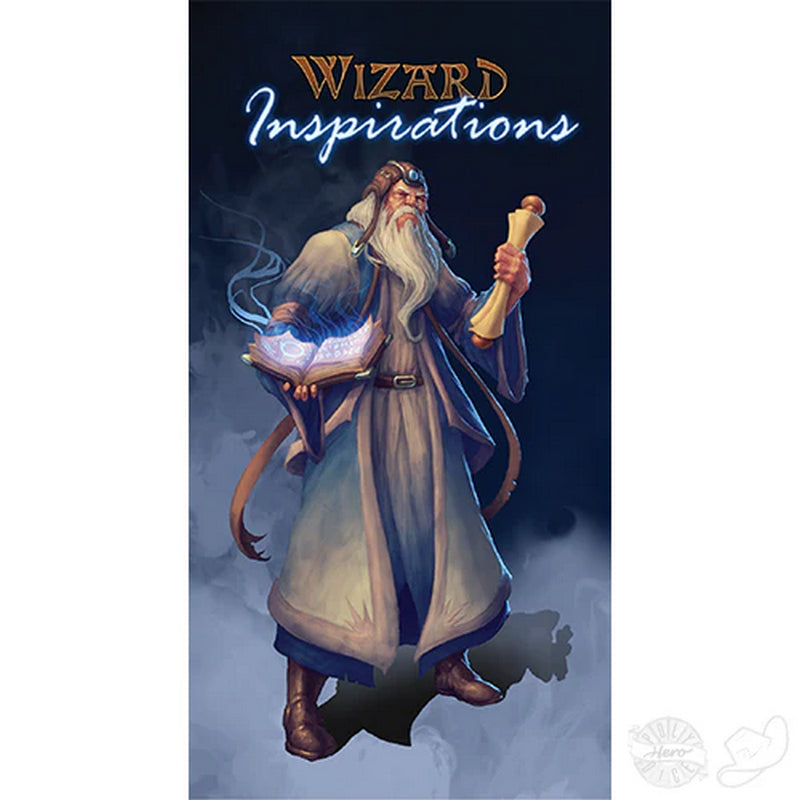Tabletop Tycoon PolyHero Dice - Inspiration Cards Wizard Pack - Good Games