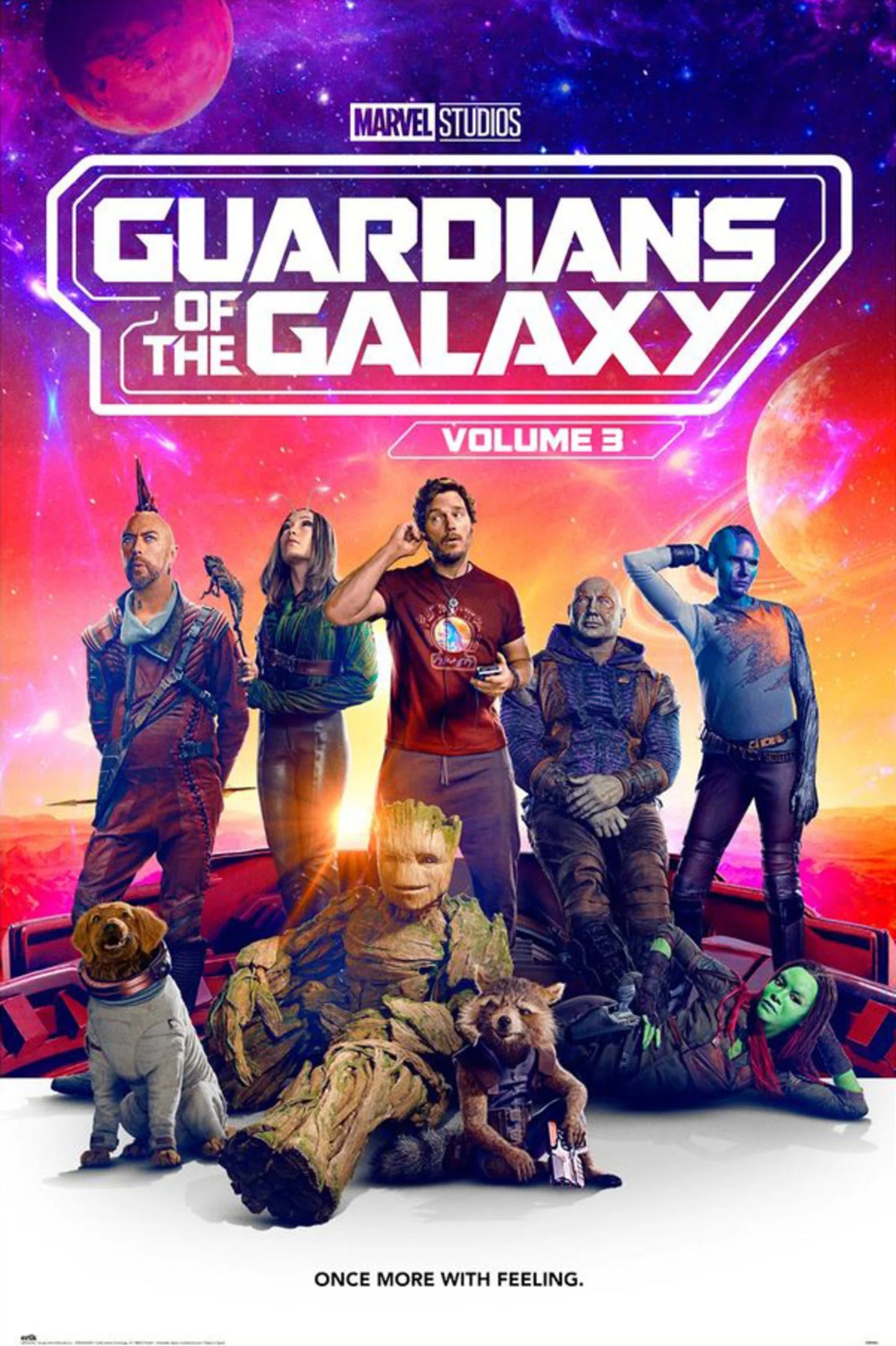 Guardians Of The Galaxy - Once More With Feeling - Reg Poster - Good Games