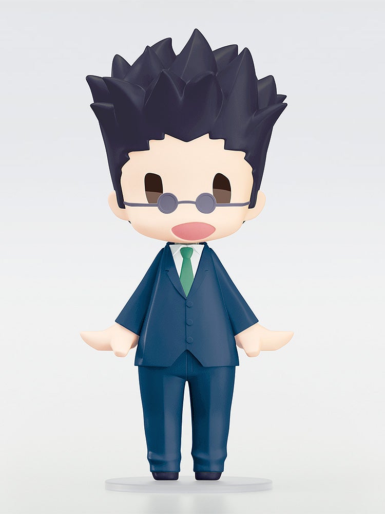 Hello! Good Smile Leorio figure from Hunter x Hunter, standing pose with glasses
