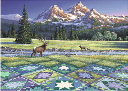 Ravensburger - Quiltscape 300 Piece JigsawLarge Format - Good Games