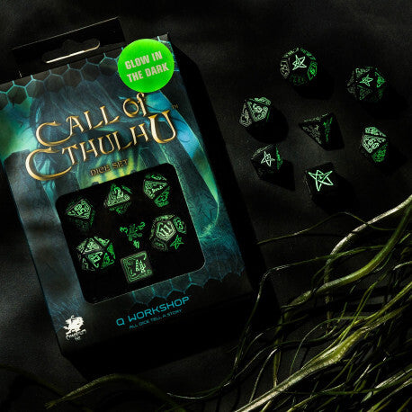 Call of Cthulu - Glow in the Dark Dice Set - Good Games