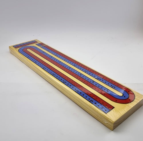 Cribbage board 2 Track Coloured