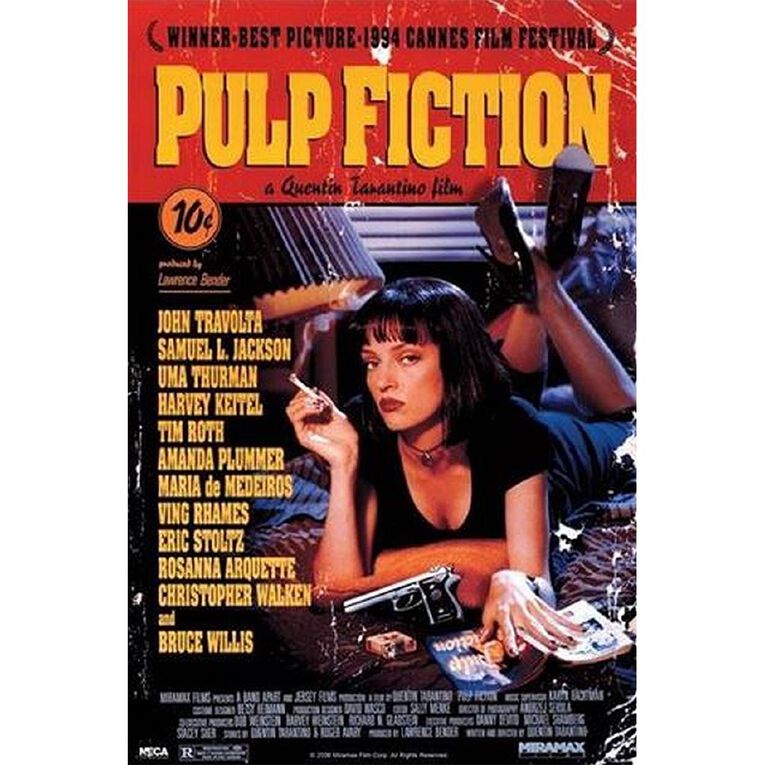 Pulp Fiction - Score Uma Poster - Good Games