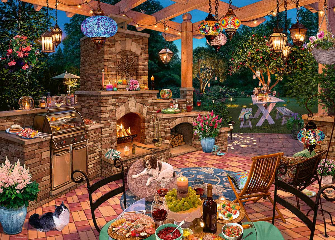 Ravensburger - My Haven No.10 The Garden Kitchen - 1000 piece jigsaw - Good Games