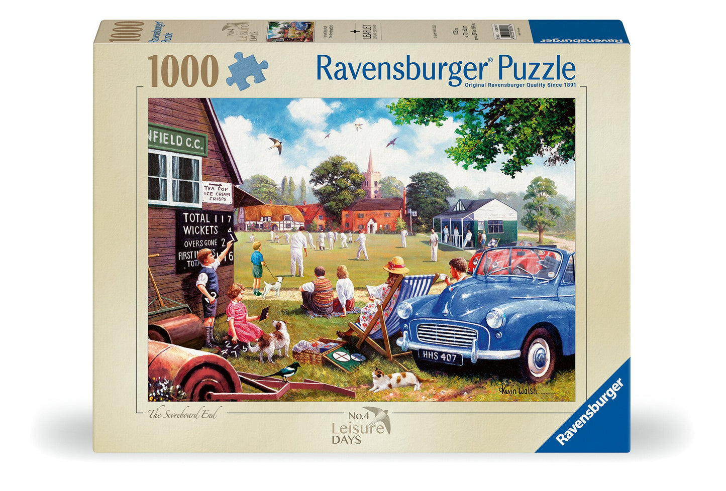 Ravensburger - Leisure Days No 4 The Scoreboard End 1000 Piece