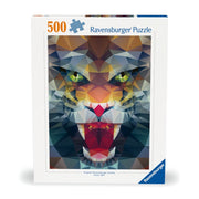 Ravensburger - Polygon Lion 500 Piece Jigsaw - New Version