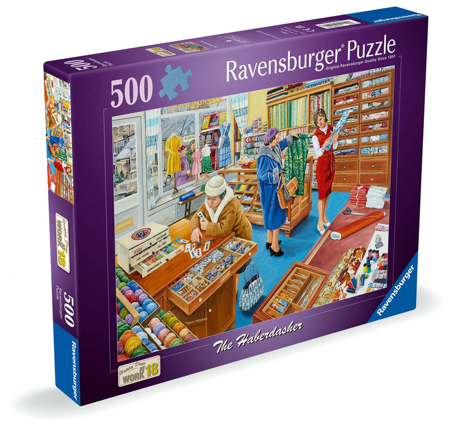 Ravensburger - The Haberdasher Puzzle 500 Pieces