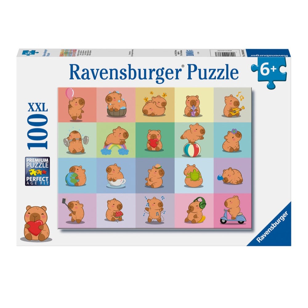 Ravensburger - Capybara - 100 Piece Jigsaw