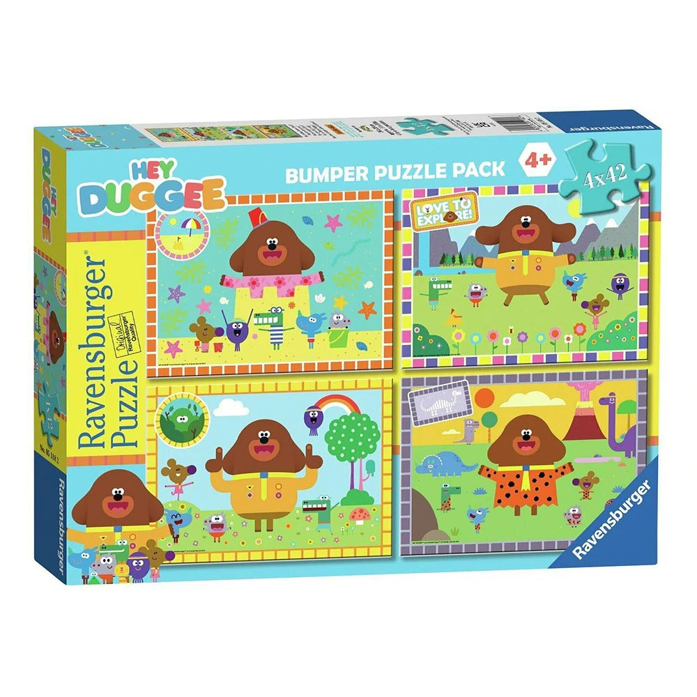 Ravensburger - Hey Duggee Bumper Puzzle 4x42 Piece Jigsaw - Good Games