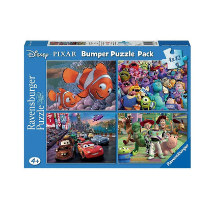 Ravensburger - Disney Pixar Bumper Pack 4x42 Piece Jigsaws - Good Games