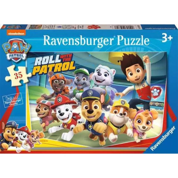 Ravensburger - Paw Patrol Roll with The Patrol 35 Piece Jigsaw - Good Games