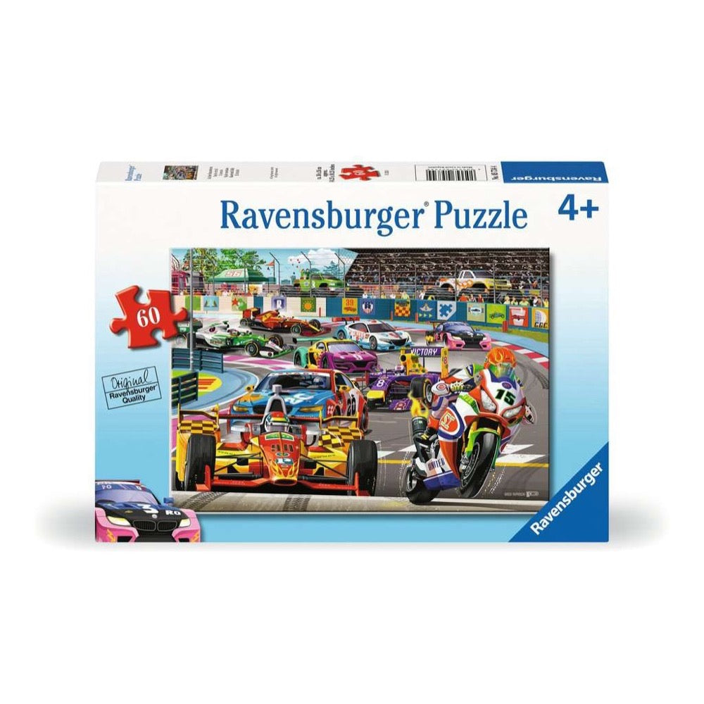 Ravensburger - Racetrack Rally 60 Piece Jigsaw - Good Games