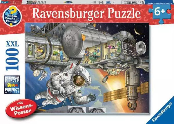 Ravensburger - On the space station 100 Piece Jigsaw - Good Games