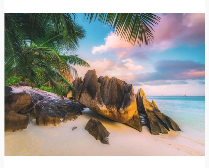 Ravensburger - Beautiful Islands Seychelles 1000 Piece Jigsaw - Good Games