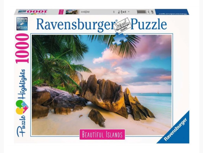 Ravensburger - Beautiful Islands Seychelles 1000 Piece Jigsaw - Good Games