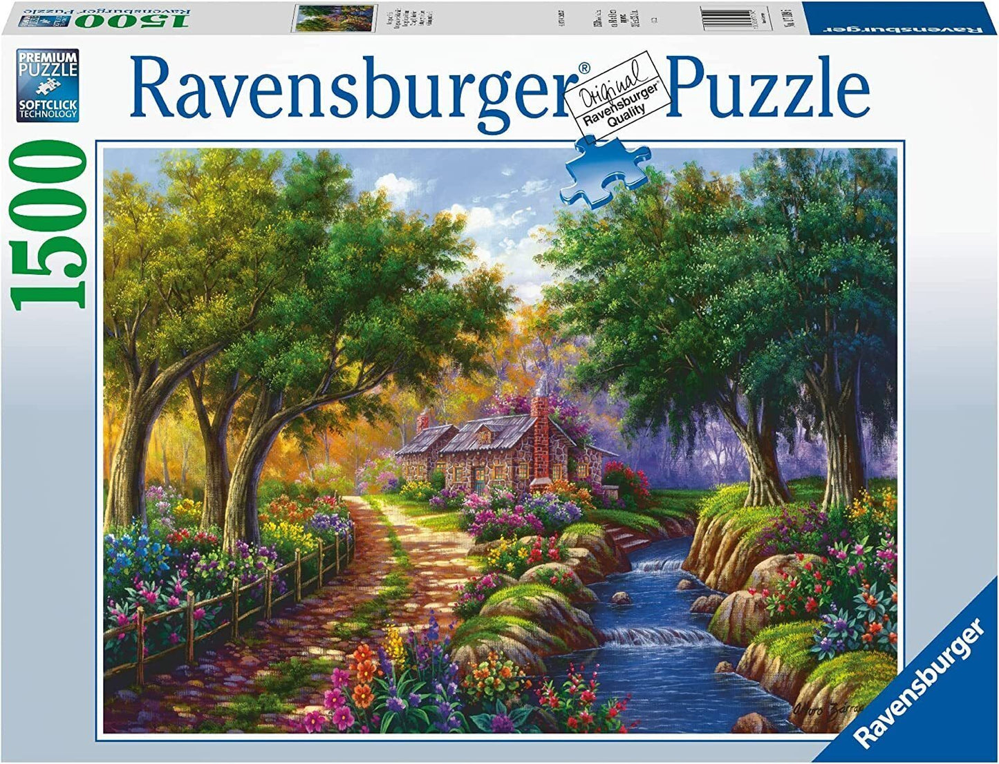 Ravensburger - Cottage by the River 1500 Piece Jigsaw - Good Games