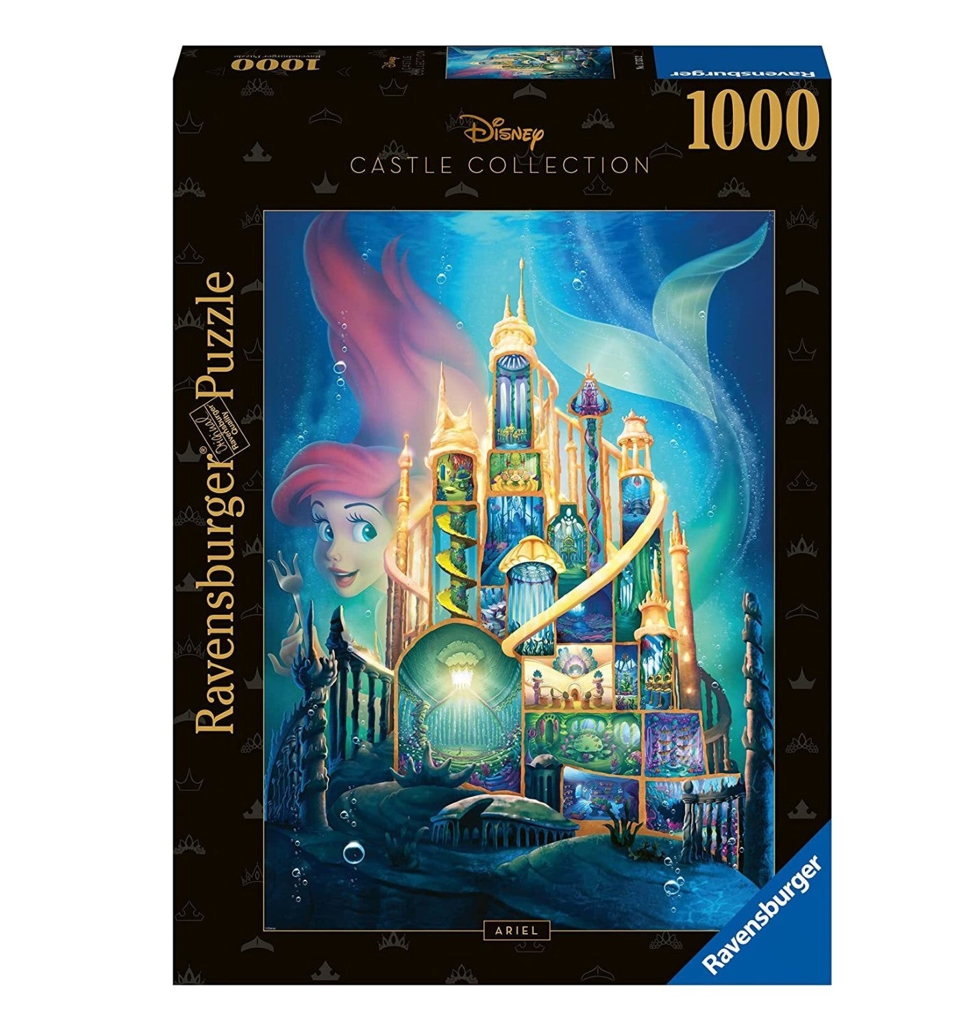 Ravensburger - Disney Castles: Ariel 1000 Piece Jigsaw - Good Games