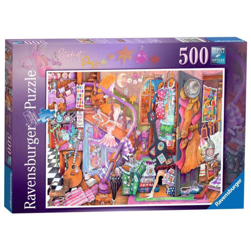 Ravensburger - Student Days 500 Piece Jigsaw - Good Games