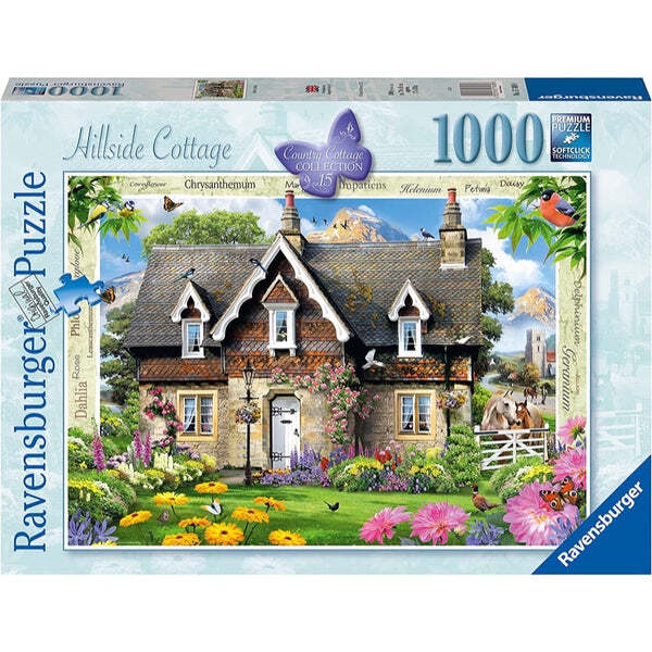 Ravensburger - Hillside Cottage 1000 Piece Jigsaw - Good Games