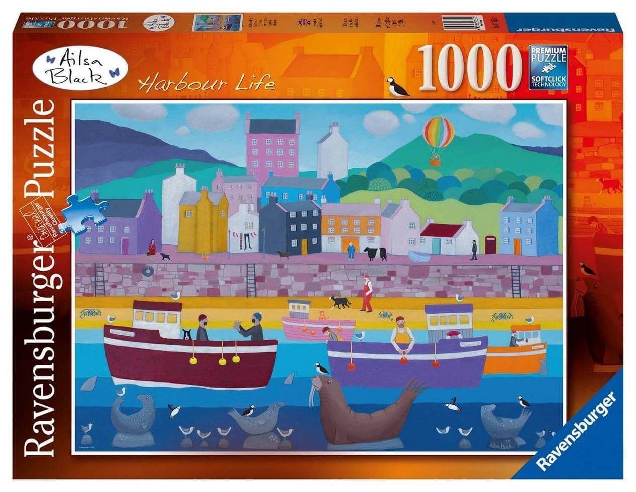 Ravensburger - Alisa Black Harbour Life 1000 Piece Jigsaw - Good Games