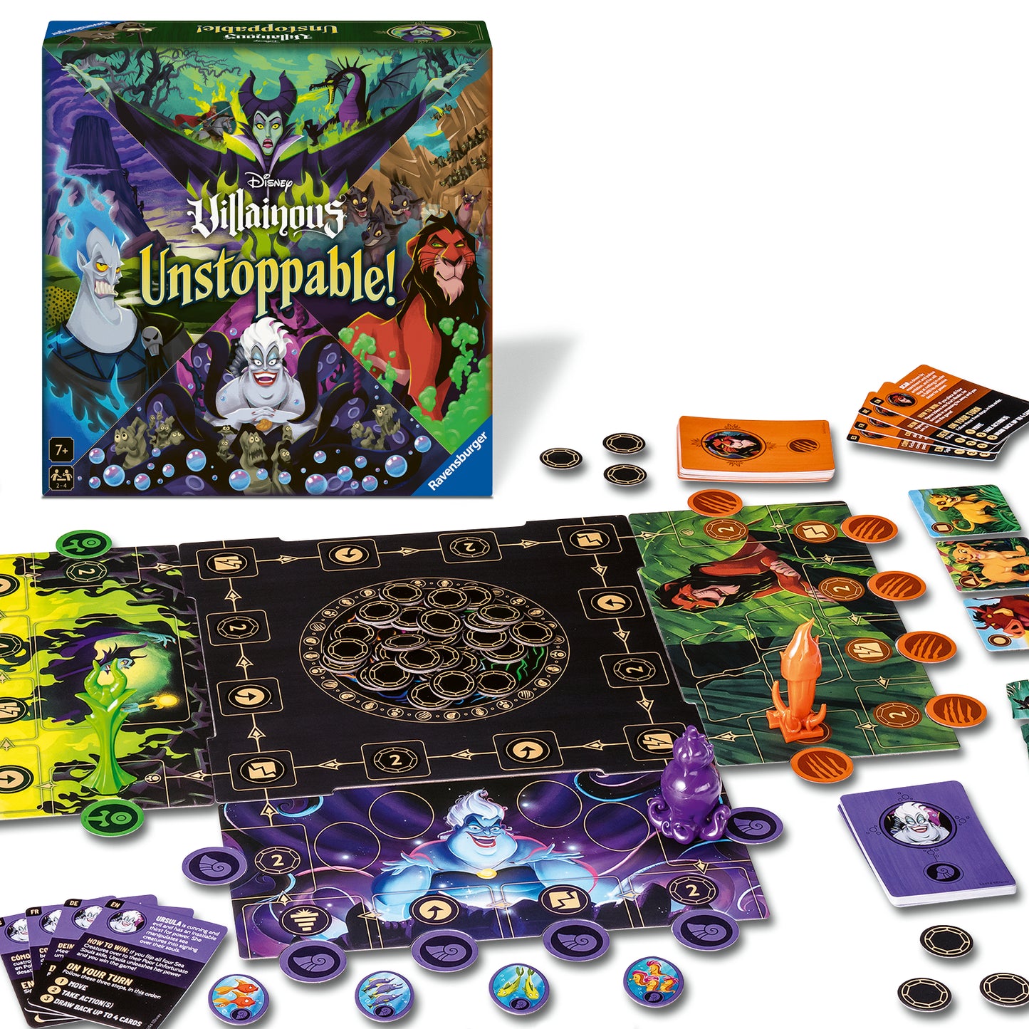 Ravensburger - Disney Villainous Unstoppable! Game