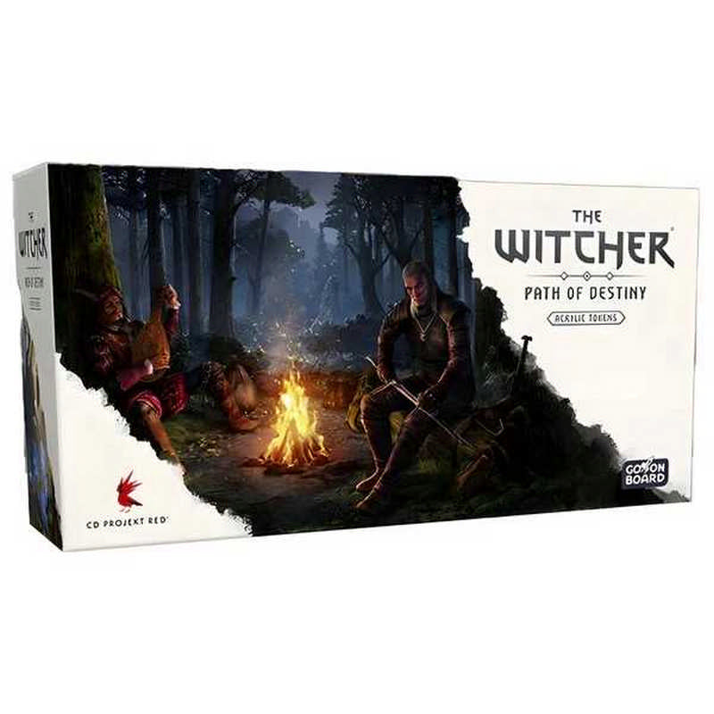 Asmodee - The Witcher: Path of Destiny Acrylic Tokens pack front view